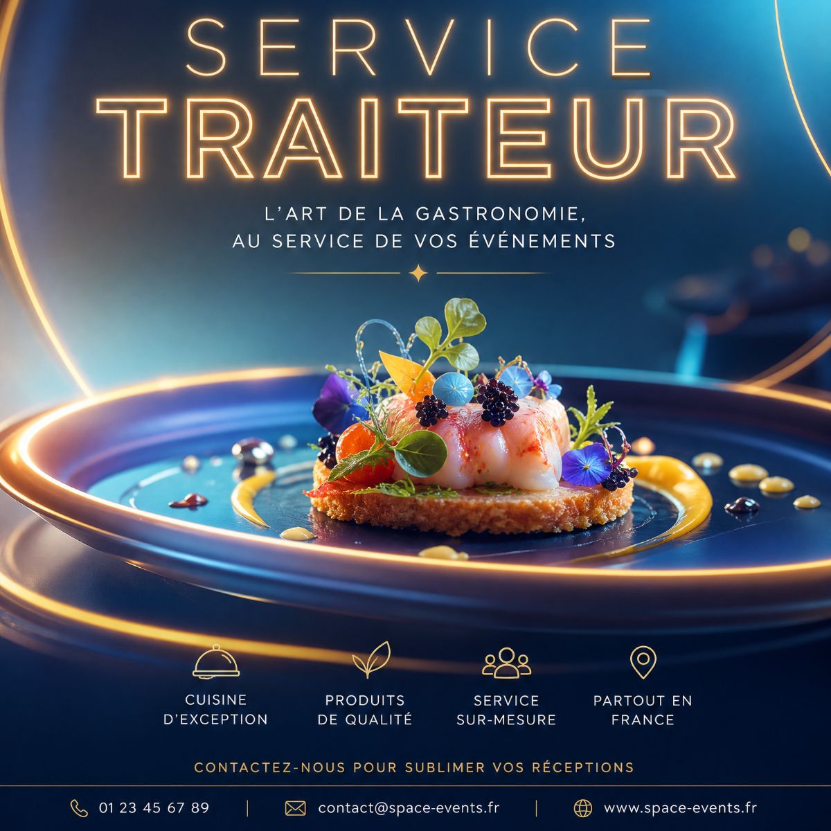 Traiteur Raffiné Dakar : Événements & Réceptions 🍽️