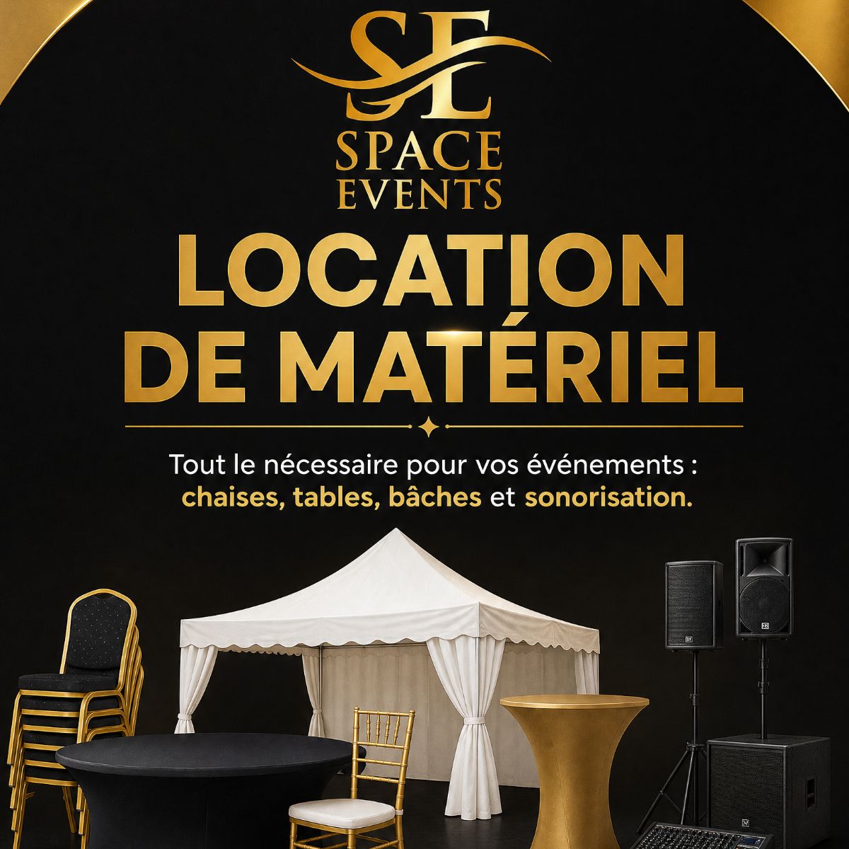 Location matériel logistique événementiel - Dakar 🇸🇳
