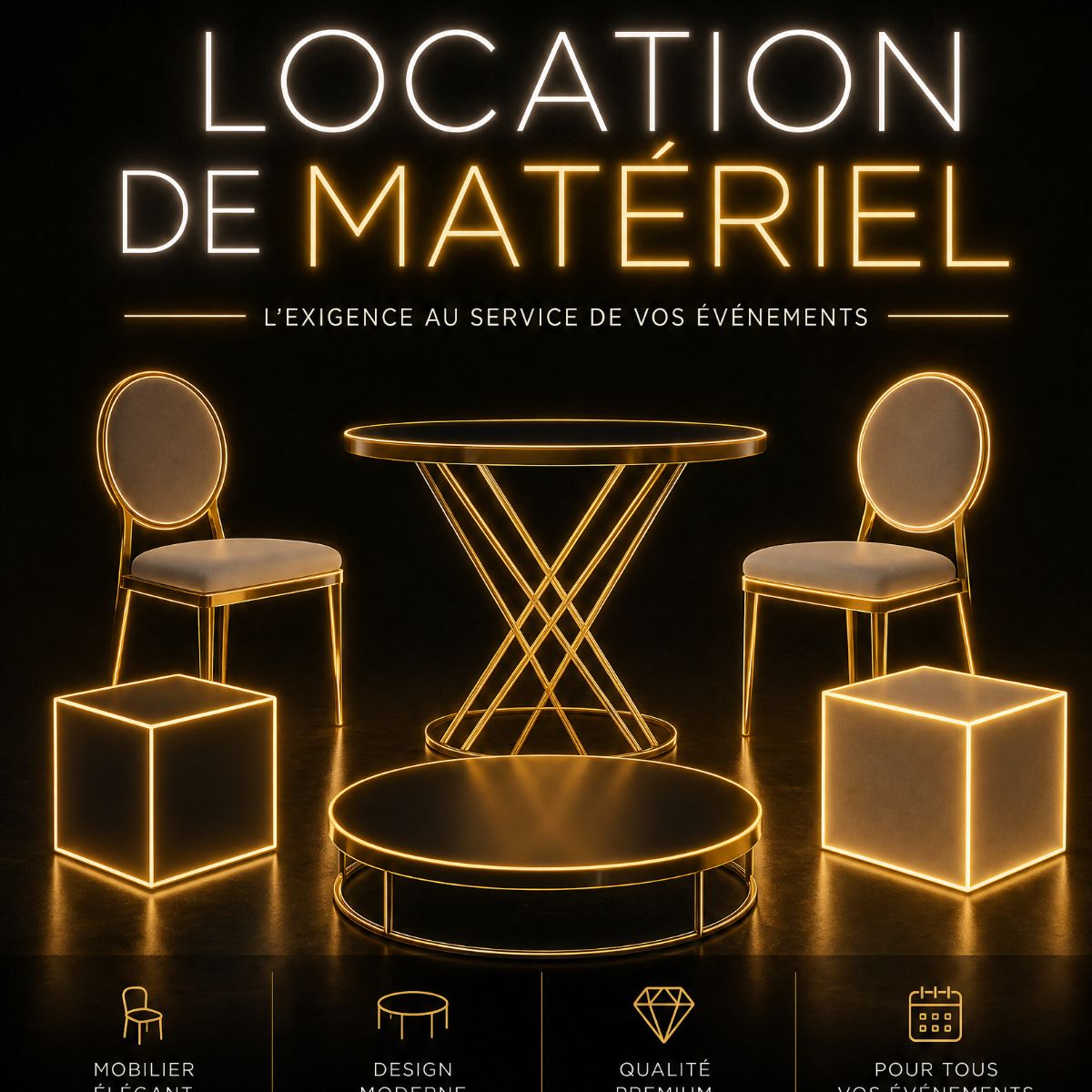 Location matériel logistique événementiel - Dakar 🇸🇳 2
